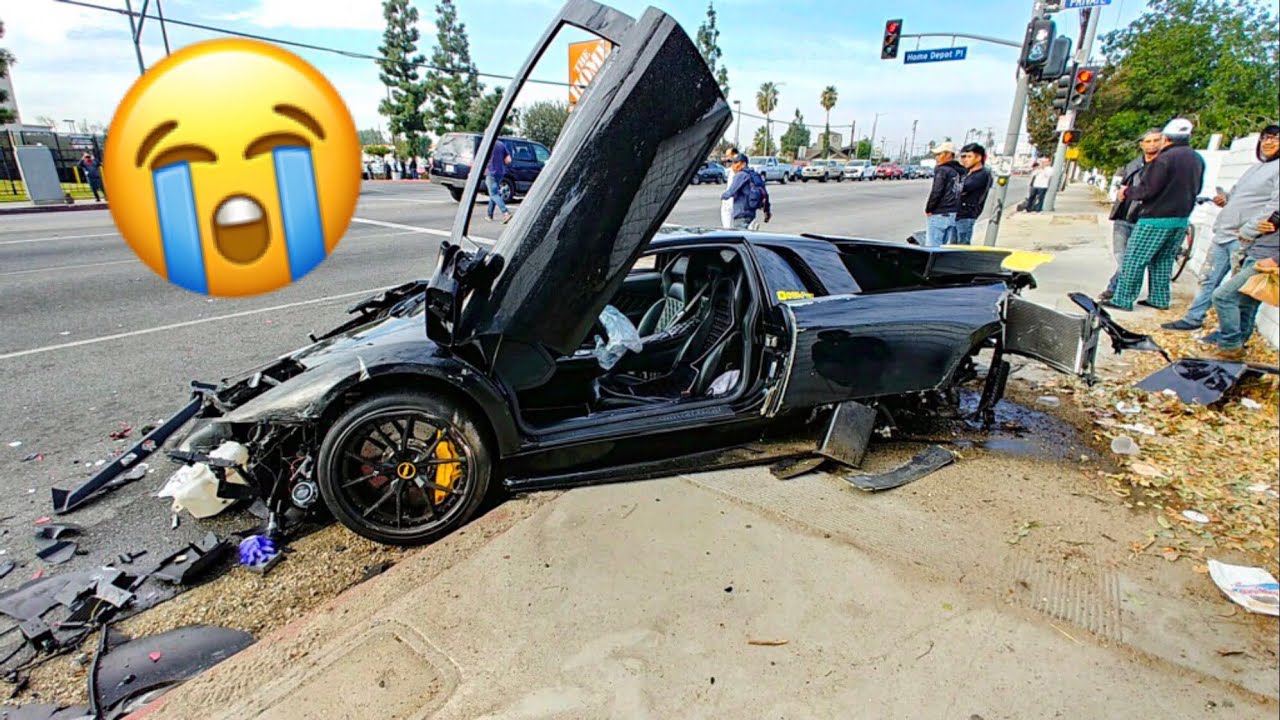 CRASH DESTROYS MY FRIENDS DREAM CAR
