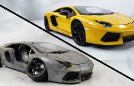 Restoration-Damaged-Lamborghini-Old-SuperCar-Aventador-Model-Car-Restoration